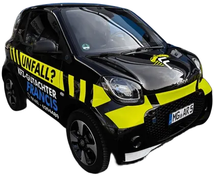 Smart Firmenwagen – Frontansicht