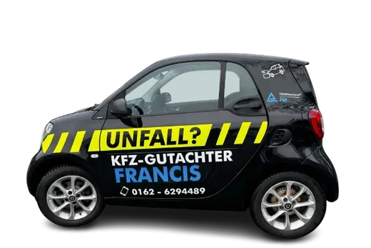 Smart Firmenwagen – Seitenansicht